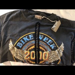 NWT furst of a kind cropped T-shirt